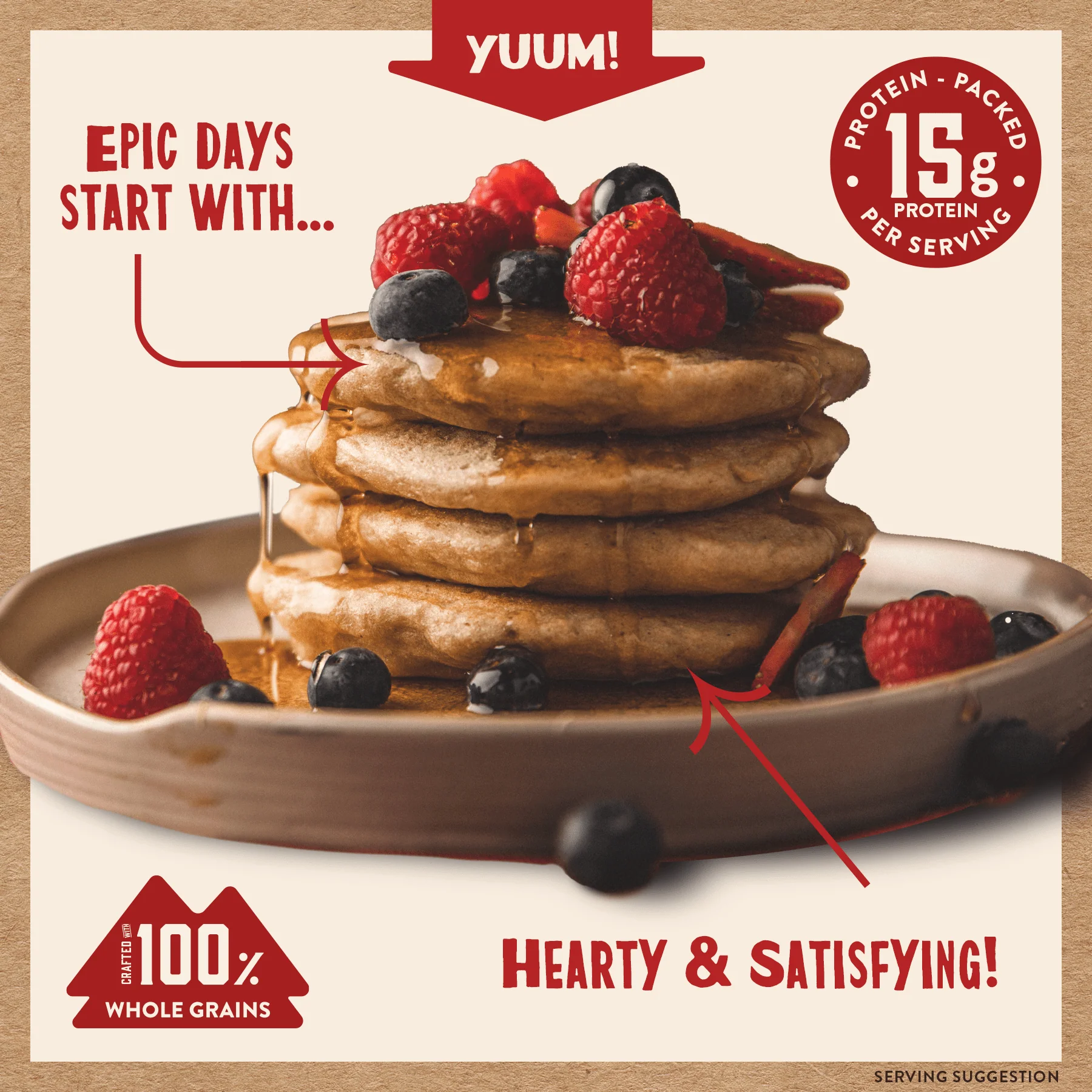 Grizzly Size Buttermilk Power Cakes - Image 3