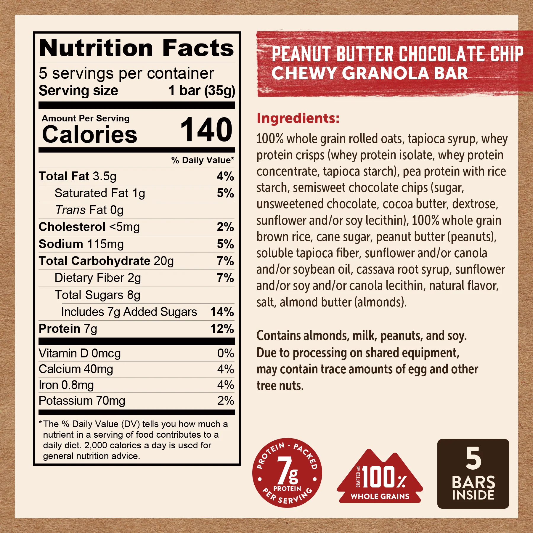 Peanut Butter Chocolate Chip Chewy Bars - Image 5