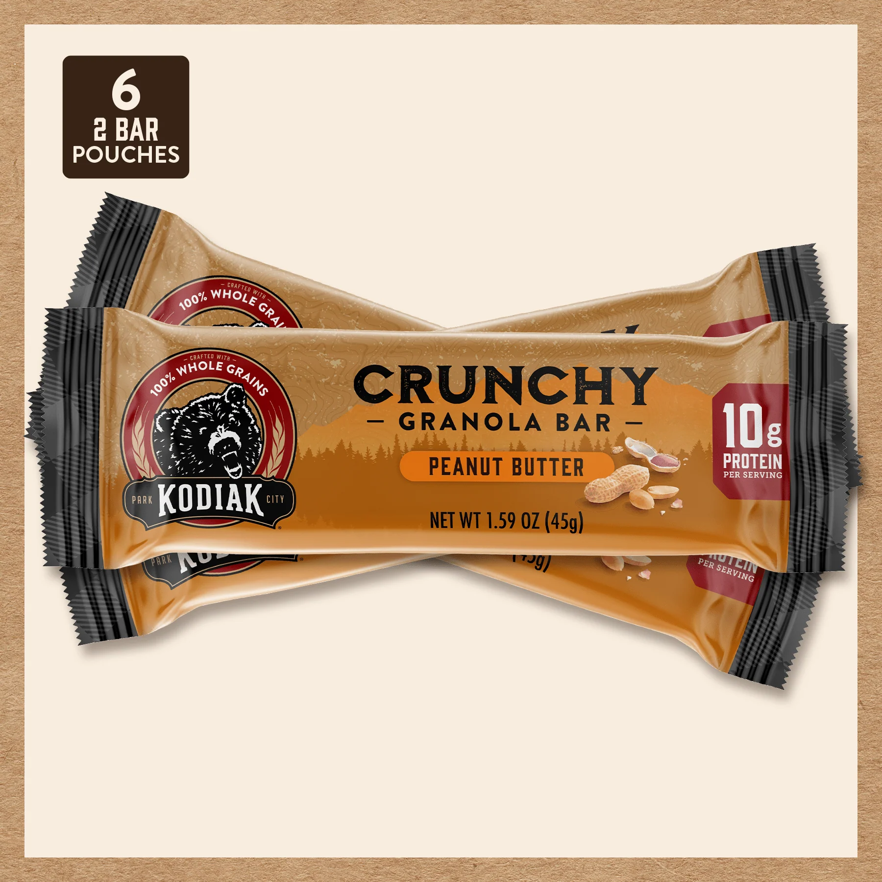 Peanut Butter Crunchy Bars - Image 3