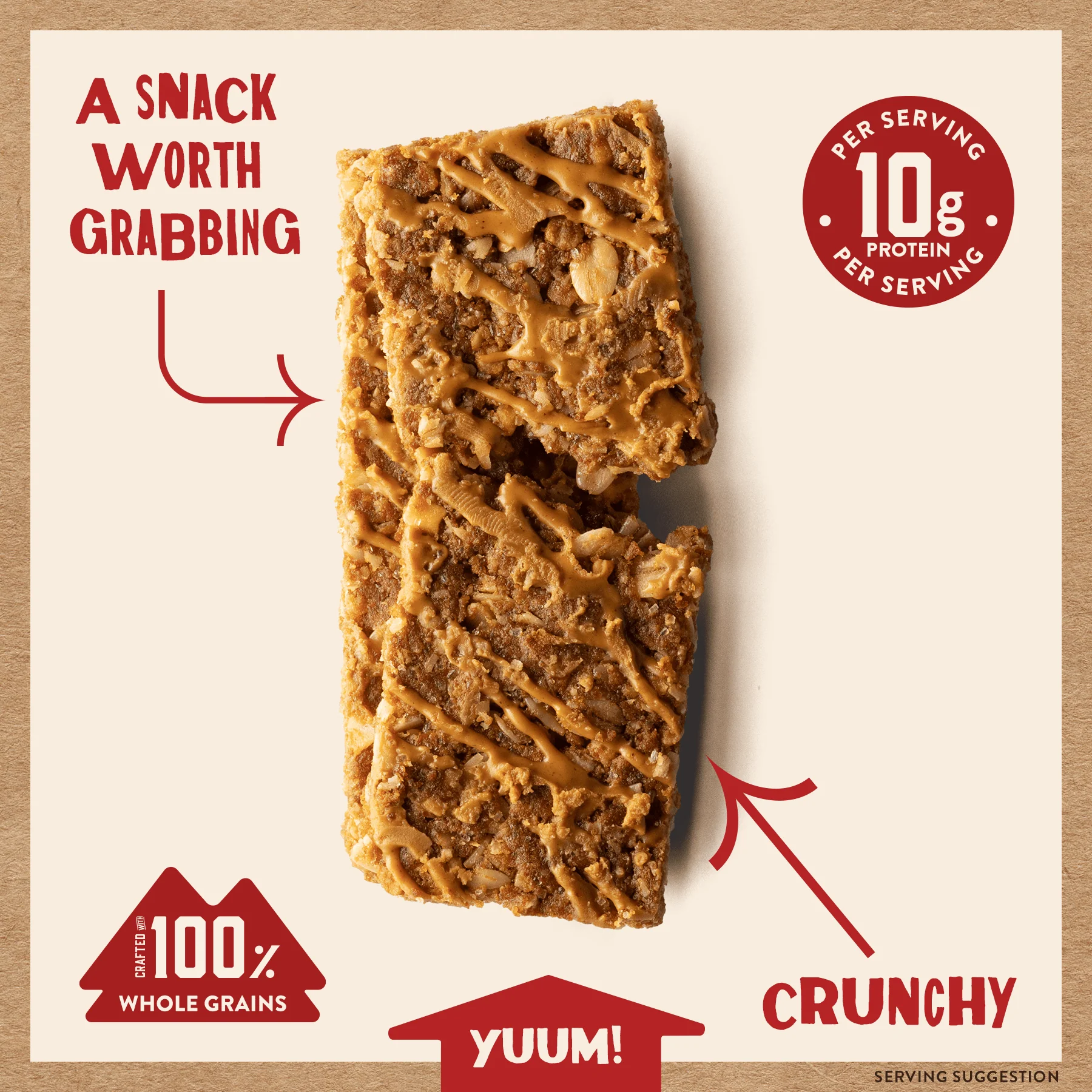 Peanut Butter Crunchy Bars - Image 4