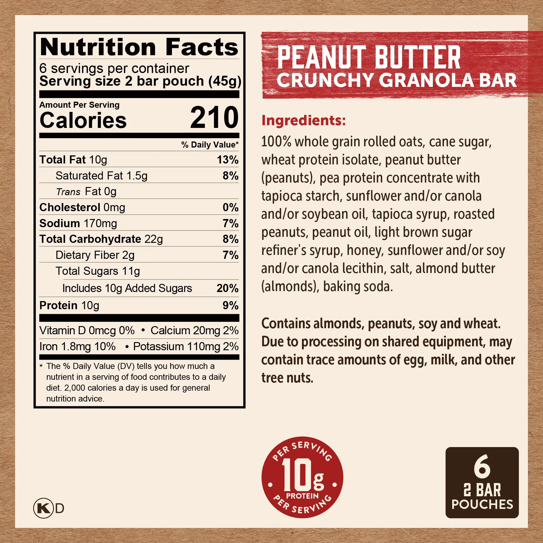 Peanut Butter Crunchy Bars - Image 5